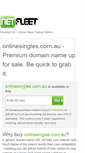 Mobile Screenshot of onlinesingles.com.au